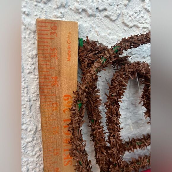 VINTAGE K-MART “TRIM A TREE” COLLECTION “THREE KINGS” MEDAL/TURF 36”~NOS~RARE - Picture 14 of 16